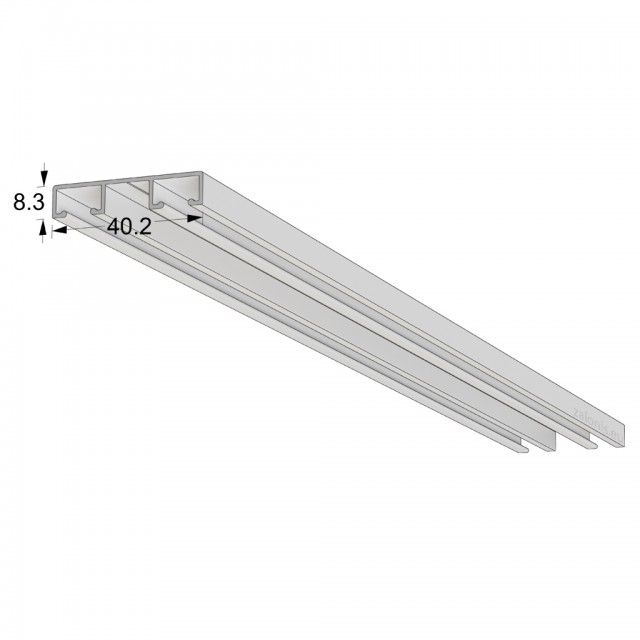 DOUBLE WHITE RAIL 40